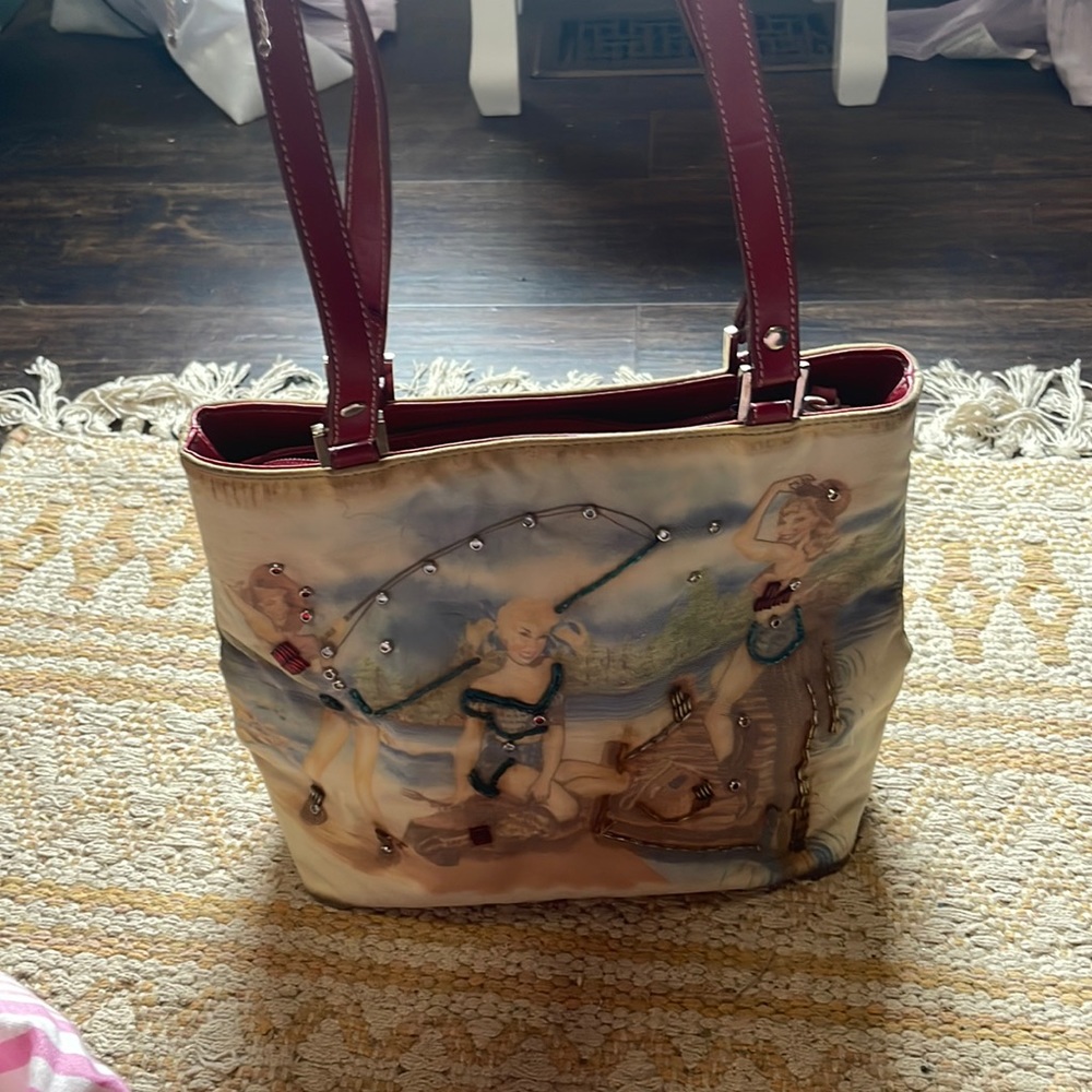 Vintage cowgirl purse